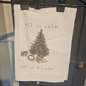 Festive Christmas Tea Towel